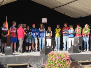 Amy på prisutdelning