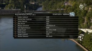 Startlista Alliansloppet 2014